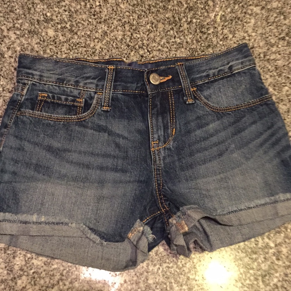 Girls old navy jean shorts